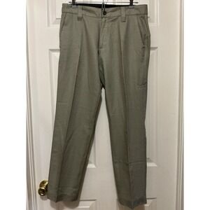 Oakley Men's Chino Icon Golf Pants Windowpane‎ 30x32 Green